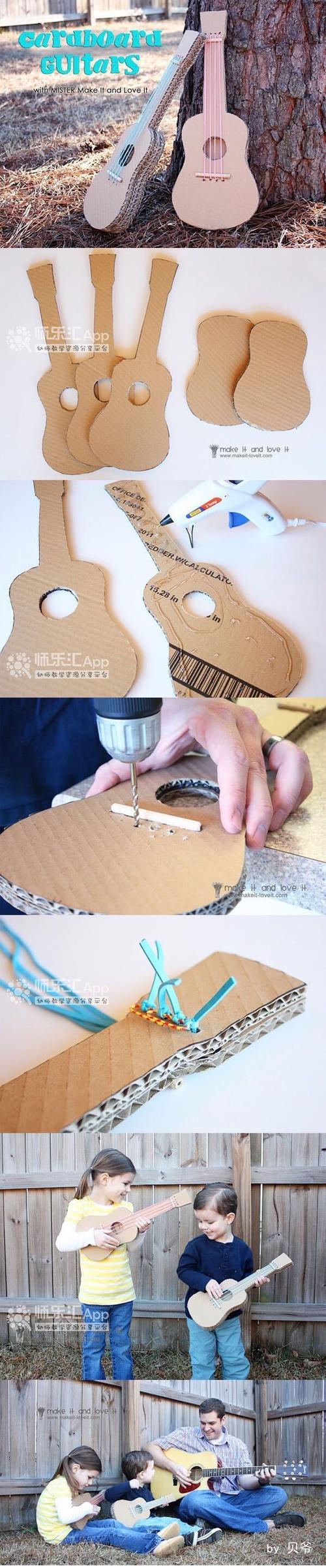 一把吉他就这么诞生了 一把吉他就这么诞生了